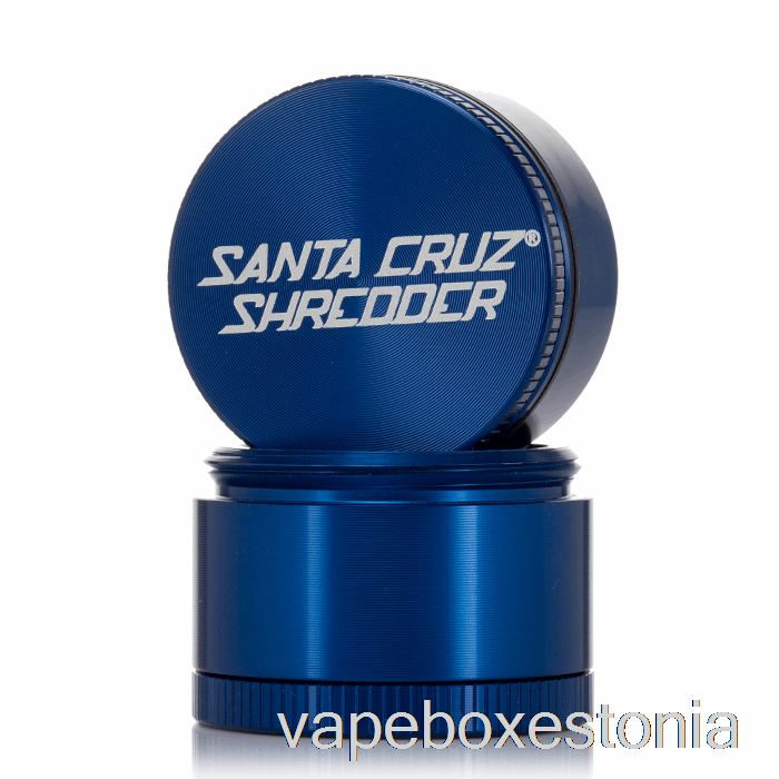 Vape Box Estonia Santa Cruzi Purustaja 1,6-tolline Väike 4-osaline Veski Sinine (40mm)